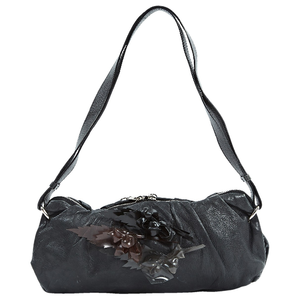 Preowned Chloé Black Leather Clutch Bag ModeSens