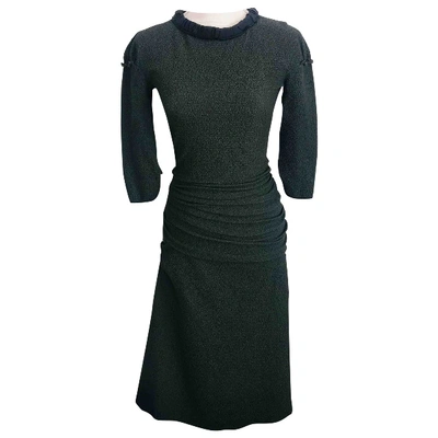 Pre-owned Nina Ricci Mid-length Dress In Green