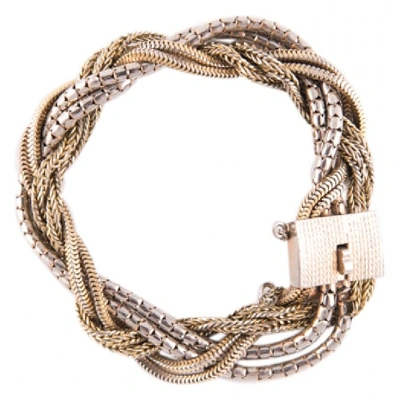 Pre-owned Dior Metallic Metal Bracelet