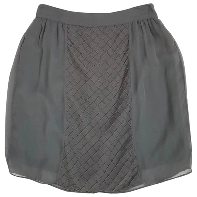 Pre-owned Swildens Mini Skirt In Grey