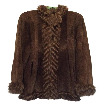 Pre-owned Saint Laurent Fur Jacket