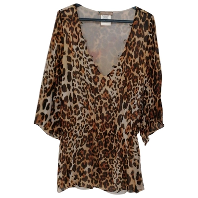 Pre-owned Adriana Degreas Silk Top In Other