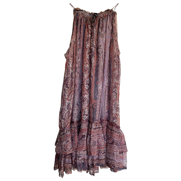 Pre-Owned Isabel Marant Multicolour Silk Dress | ModeSens