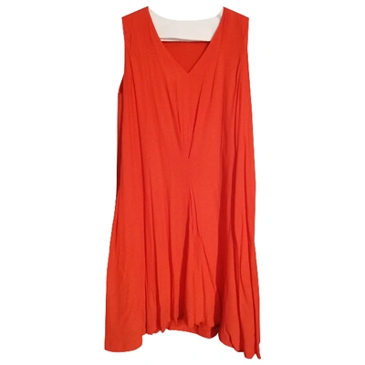 Pre-owned Comptoir Des Cotonniers Mini Dress In Red