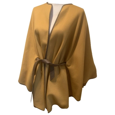 Pre-owned Loro Piana Cashmere Jacket In Yellow