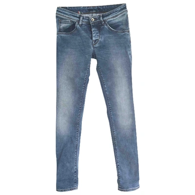 Pre-owned Patrizia Pepe Straight Jeans In Blue