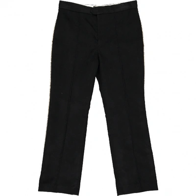 Pre-owned Isabel Marant Straight Pants In Black