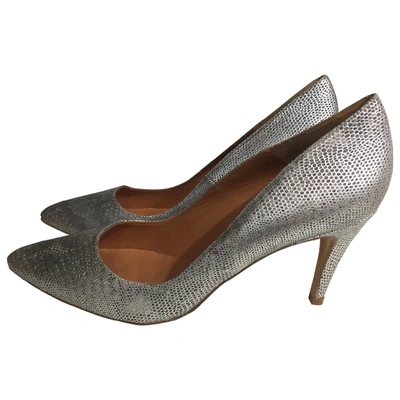 Pre-owned Tatoosh Silver Leather Heels