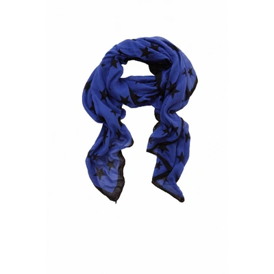 Pre-owned Rika Scarf In Blue