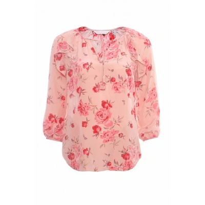 Pre-owned Rebecca Taylor Silk Blouse In Pink