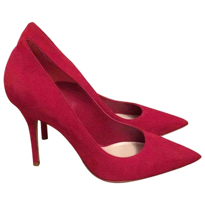 Pre-owned Dior Heels In Red