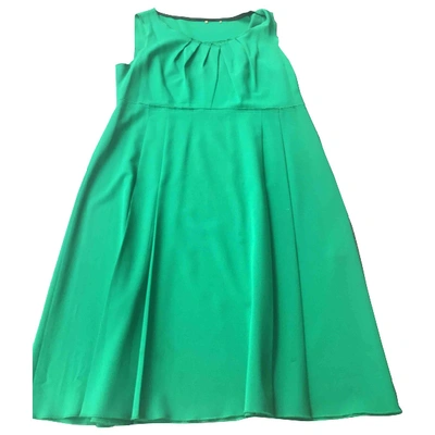 Pre-owned Elie Tahari Mid-length Dress In Green