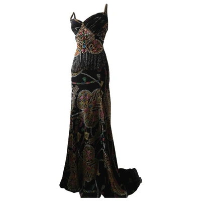 zuhair murad silk maxi dress Zuhair Murad - - Draped Silk Chiffon Maxi Dress - Purple - FR 42
