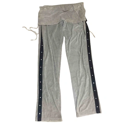 Pre-owned Just Cavalli Trousers In Camel