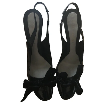 Pre-owned Marc Jacobs Patent Leather Heels In Black