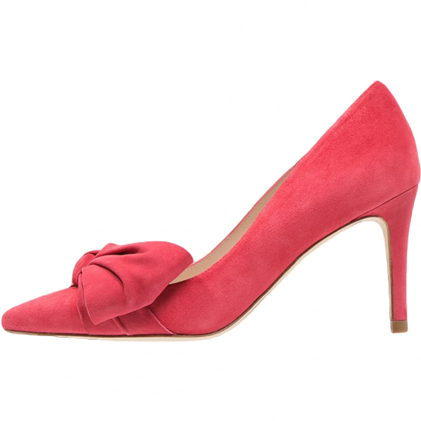 lk bennett pink suede shoes