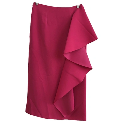Pre-owned Rejina Pyo Mid-length Skirt In Pink