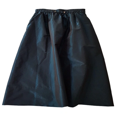 Pre-owned Tara Jarmon Mid-length Skirt In Blue