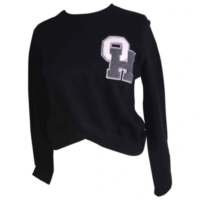 Pre-owned Ostwald Helgason Black Cotton Knitwear