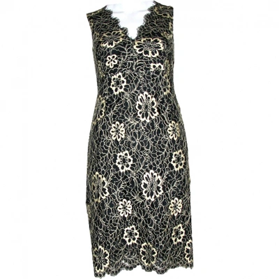 Pre-owned Anna Sui Mid-length Dress In Black