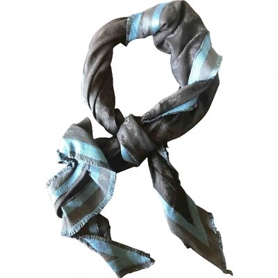 Pre-owned Alexander Mcqueen Scarf In Black