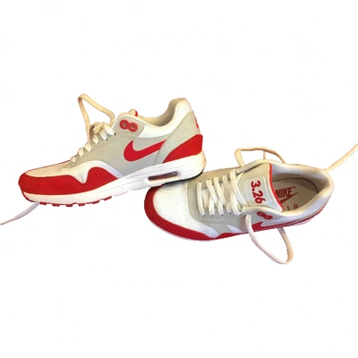 Pre-owned Nike Air Max 1 Cloth Trainers In Other