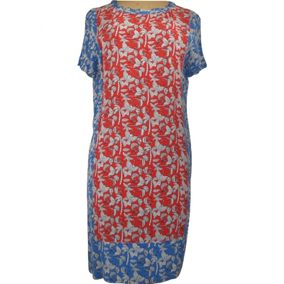 Pre-owned Claudie Pierlot Mid-length Dress In Blue