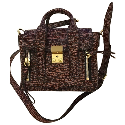 Pre-owned 3.1 Phillip Lim / フィリップ リム Pashli Leather Handbag In Brown
