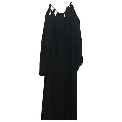 Pre-owned Vilshenko Maxi Dress In Black