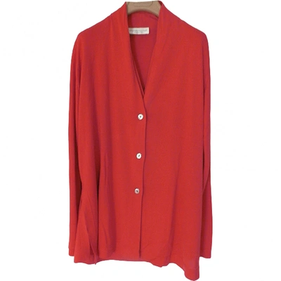 Pre-owned Brunello Cucinelli Cashmere Twin-set In Red