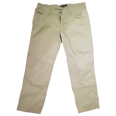Pre-owned Mason Trousers In Other
