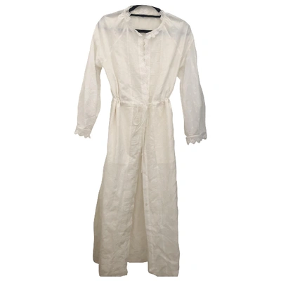 Pre-owned Vilshenko Mid-length Dress In White