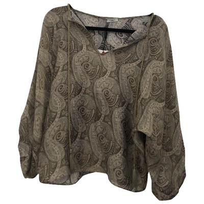 Pre-owned Vilshenko Silk Tunic In Brown