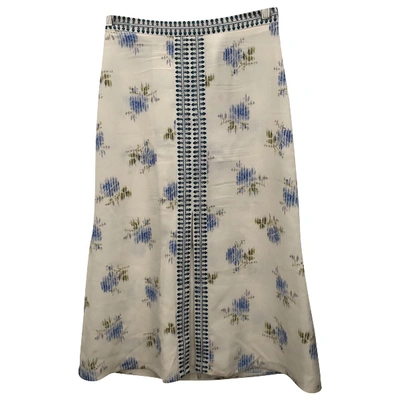 Pre-owned Vilshenko Silk Mid-length Skirt In Multicolour