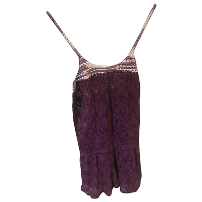 Pre-owned Missoni Shorts In Purple