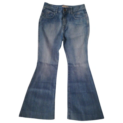 Pre-owned See By Chloé Straight Jeans In Blue