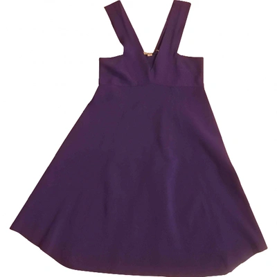 Pre-owned Reiss Mid-length Dress In Purple
