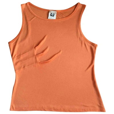 Pre-owned Versus Vest In Orange