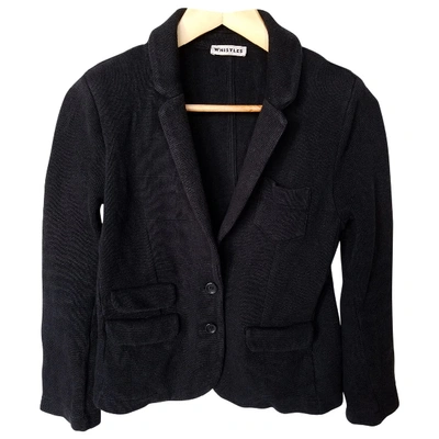 Pre-owned Whistles Black Cotton Jacket