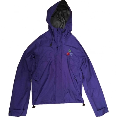 Pre-owned Aspesi Trench Coat In Purple