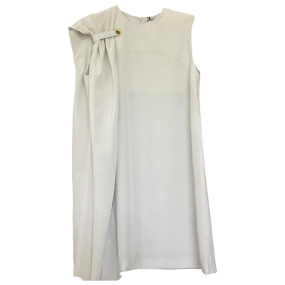 Pre-owned Iceberg Silk Dress In Grey