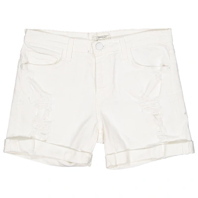 Pre-owned Current Elliott White Cotton Shorts