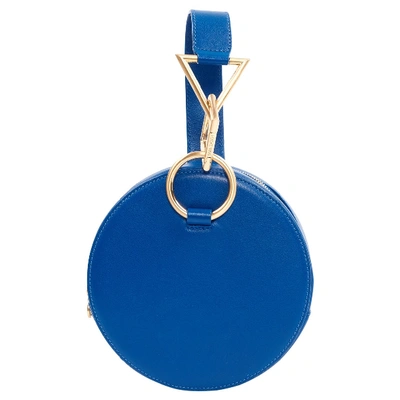Pre-owned Tara Zadeh Leather Handbag In Blue