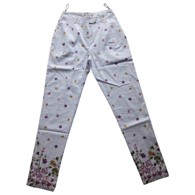 Pre-owned Manoush Trousers In Multicolour