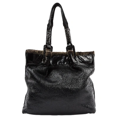 Pre-owned Roger Vivier Leather Handbag In Black