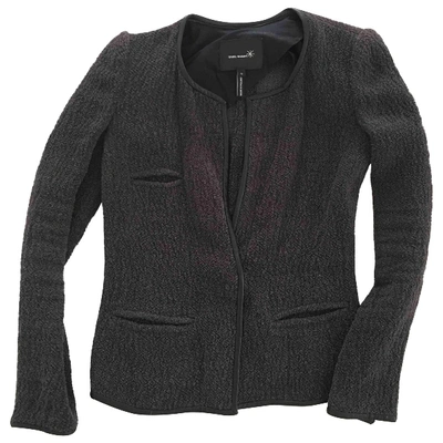 Pre-owned Isabel Marant Linen Blazer In Anthracite