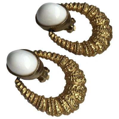 Pre-owned Kenneth Jay Lane Earrings In Gold