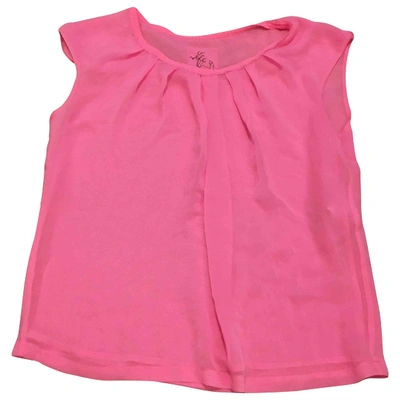 Pre-owned Marc Cain Pink Polyester Top