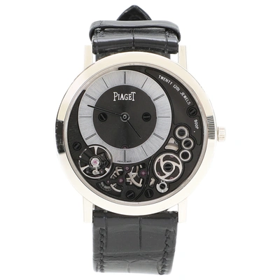 Pre-owned Piaget Altiplano Silver White Gold Watch