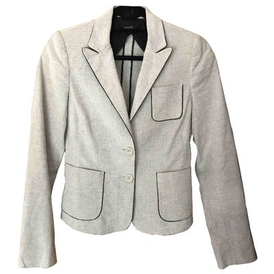 Pre-owned Joseph Grey Cotton Jacket